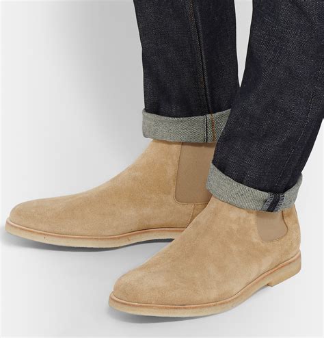 common projects suede boots